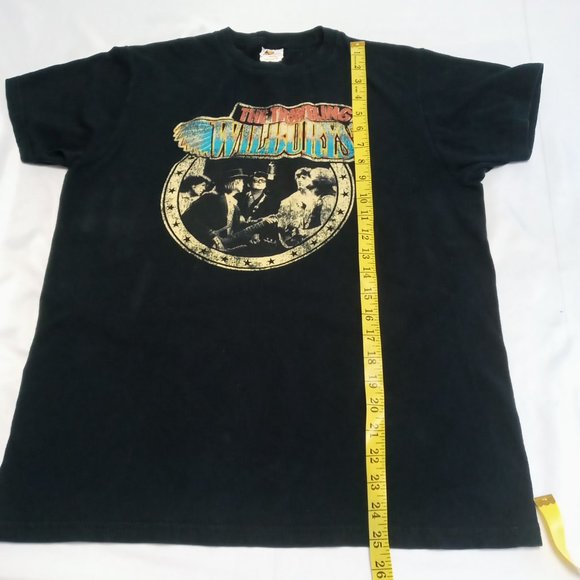 Traveling Wilburys sessions black Band Tee Size Medium - Picture 5 of 7